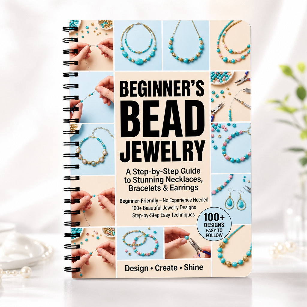 Jewelry Making Guide Book - Beginner's Bead Jewelry Making Guide A5