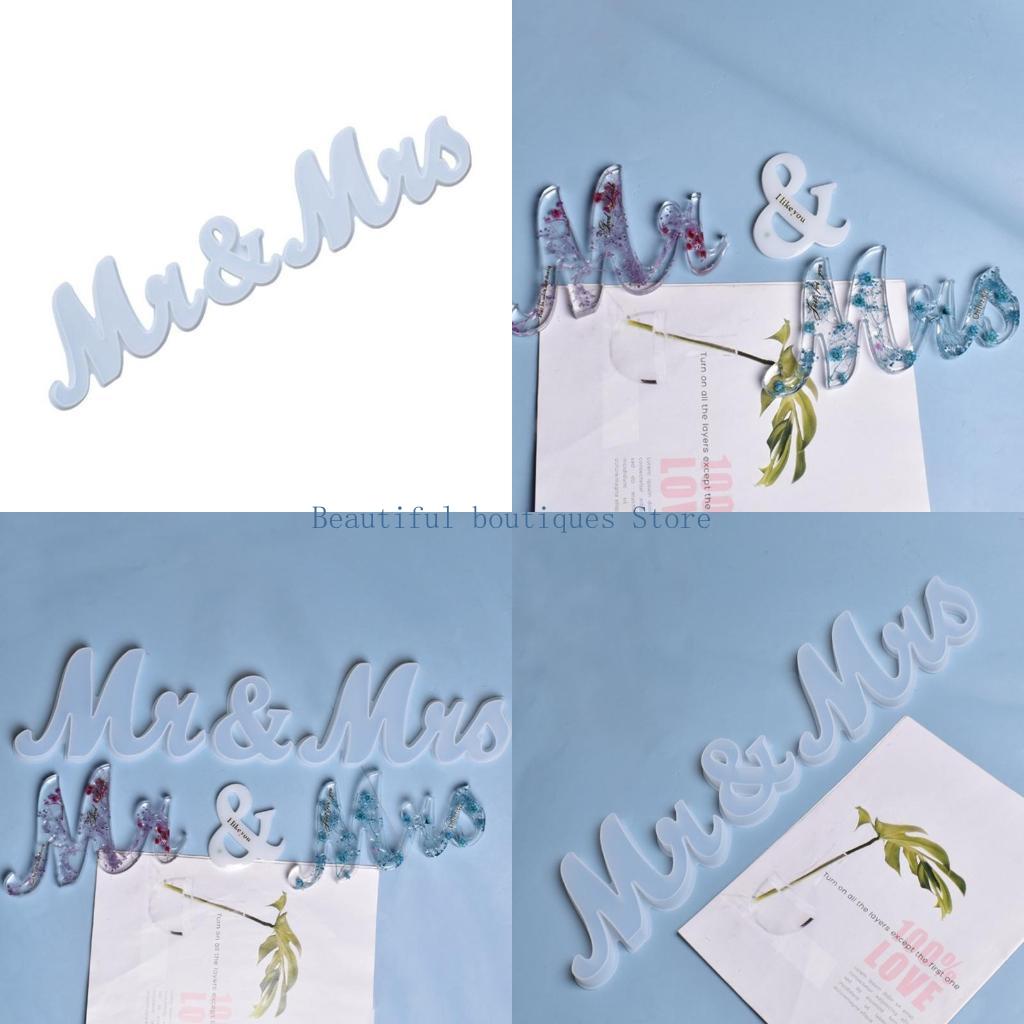 Jewelry Making Tools List - U4LF Crystal Epoxy Resin Mold MR&MRS