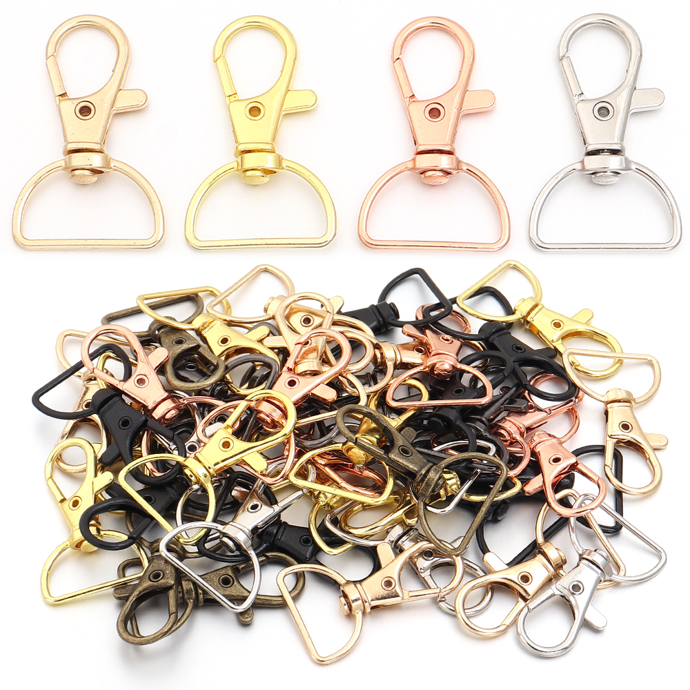 Jewelry Making Kit For Adults - 10pcs/lot Metal Swivel Clasps With D