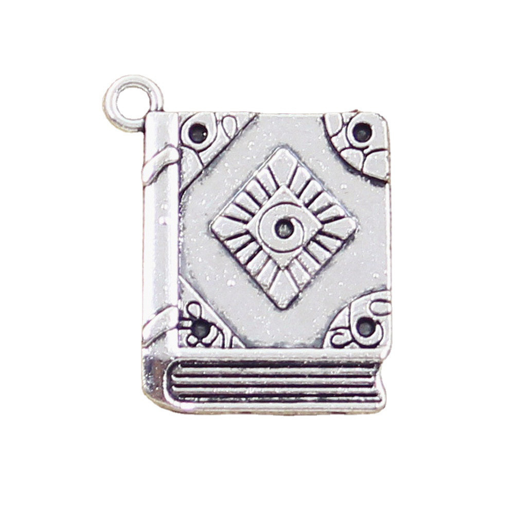 Jewelry Making Books - 20pcs Vintage Book Style Charms 23x19mm