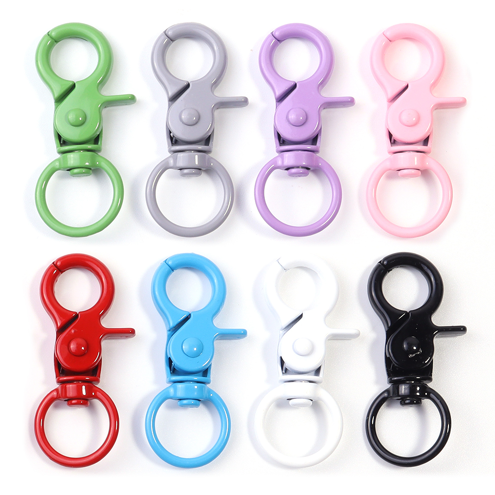 Jewelry Making Kit For Adults - 5Pcs/Lot Colorful Swivel Lobster Clasp Hooks