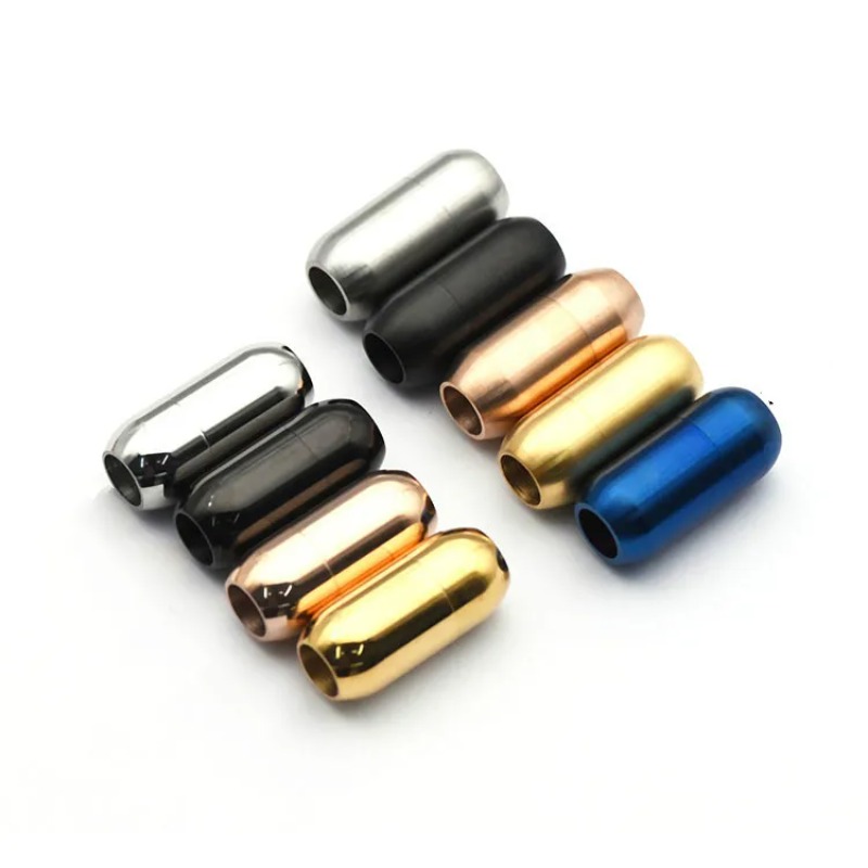 Jewelry Making Kit For Adults - 5Pcs/Lot Stainless Steel Magnetic Clasps End