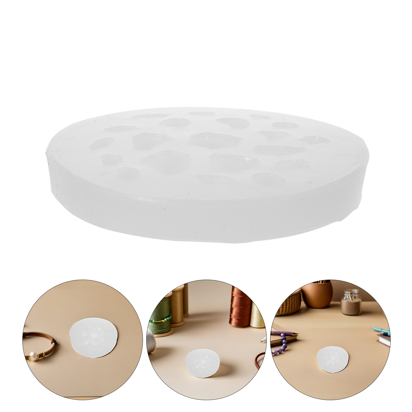 Jewelry Making Mold - 1Pcs Pebble Silicone Mould Stone Silicone