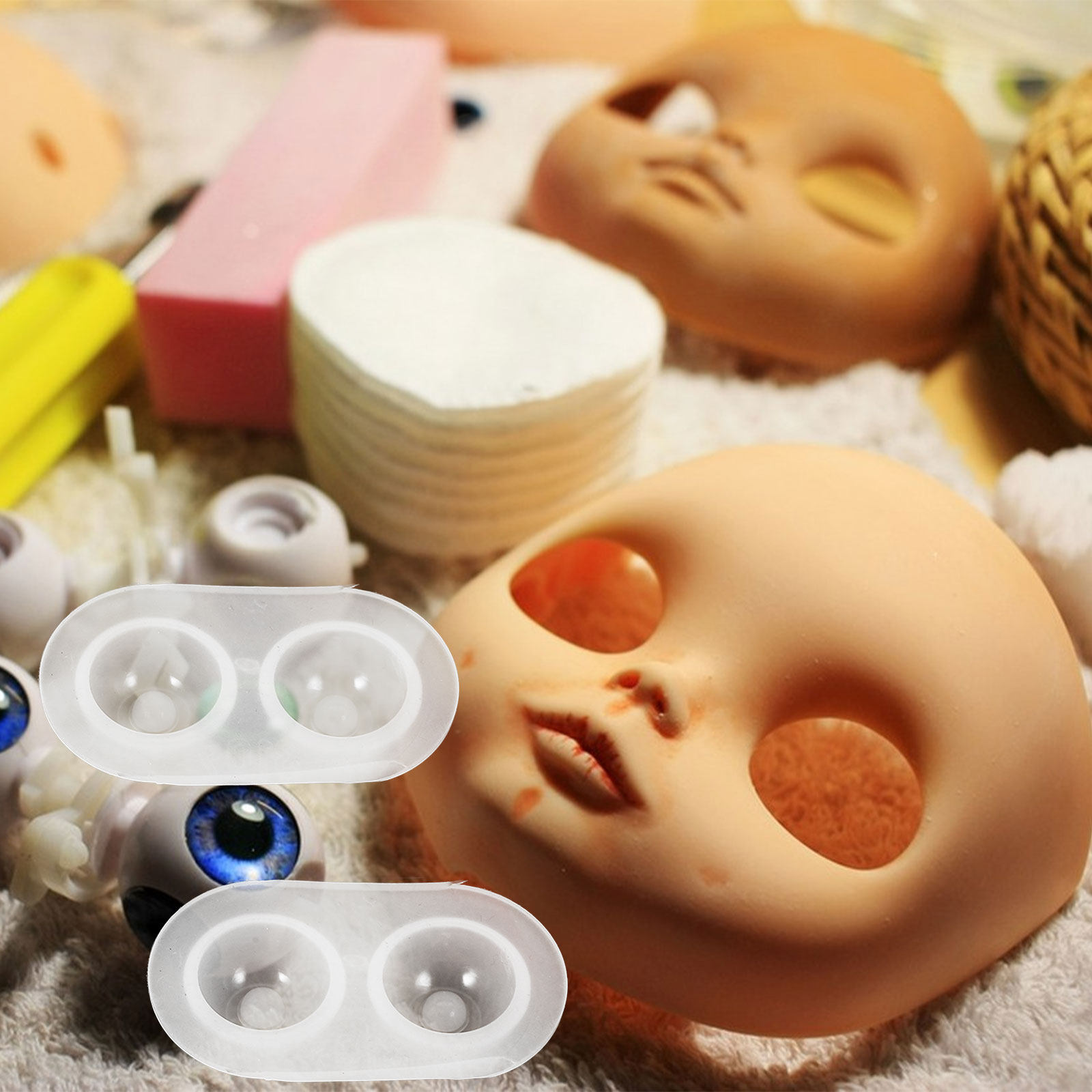 5Pcs Eyeball Mold for DIY Resi - Jewelry Making Mold recension och pris