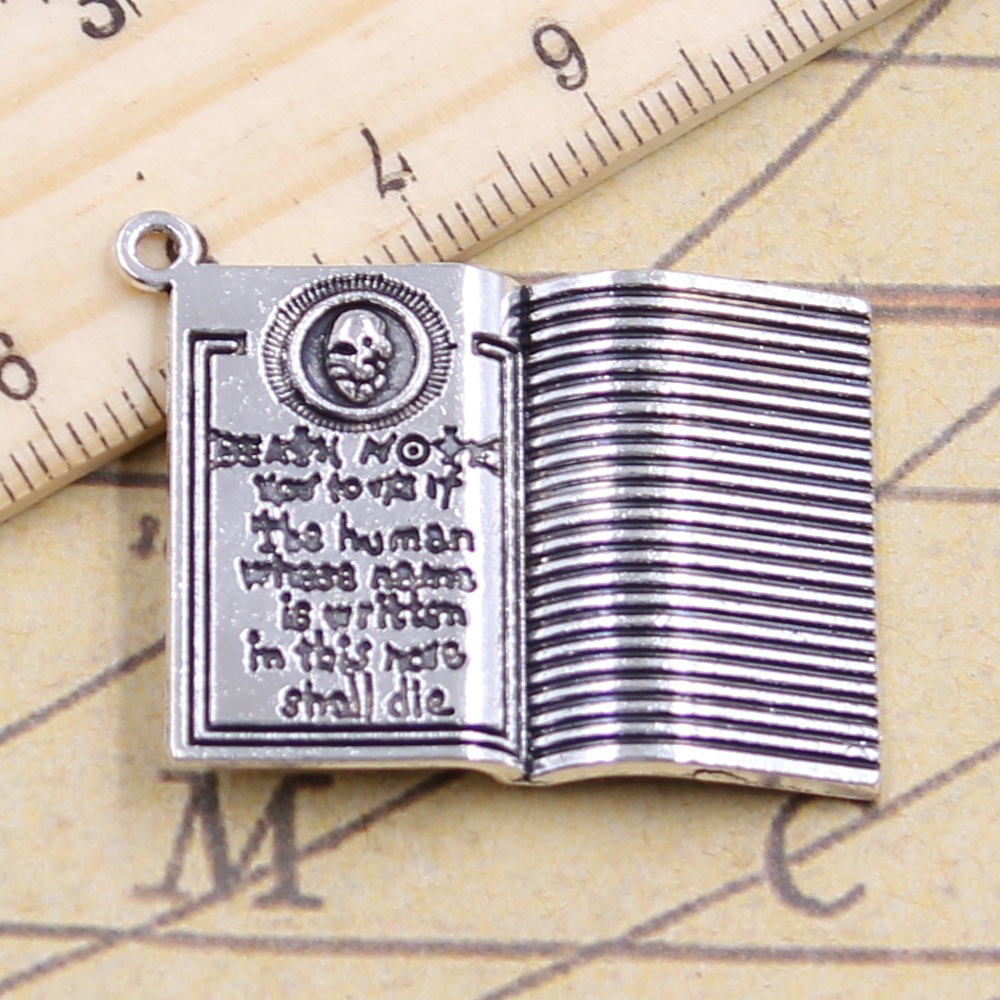 5pcs Charms Book Death Note 32 - Jewelry Making Guide Book recension och pris