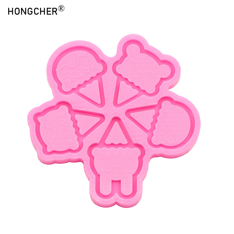 Shiny mirror cartoon animal ic - Jewelry Making Mold recension och pris
