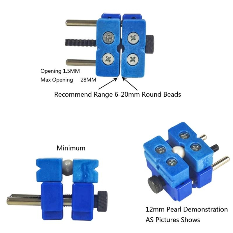  Mini Drill Vice Round Bead Vi - Jewelry Making Table recension och pris