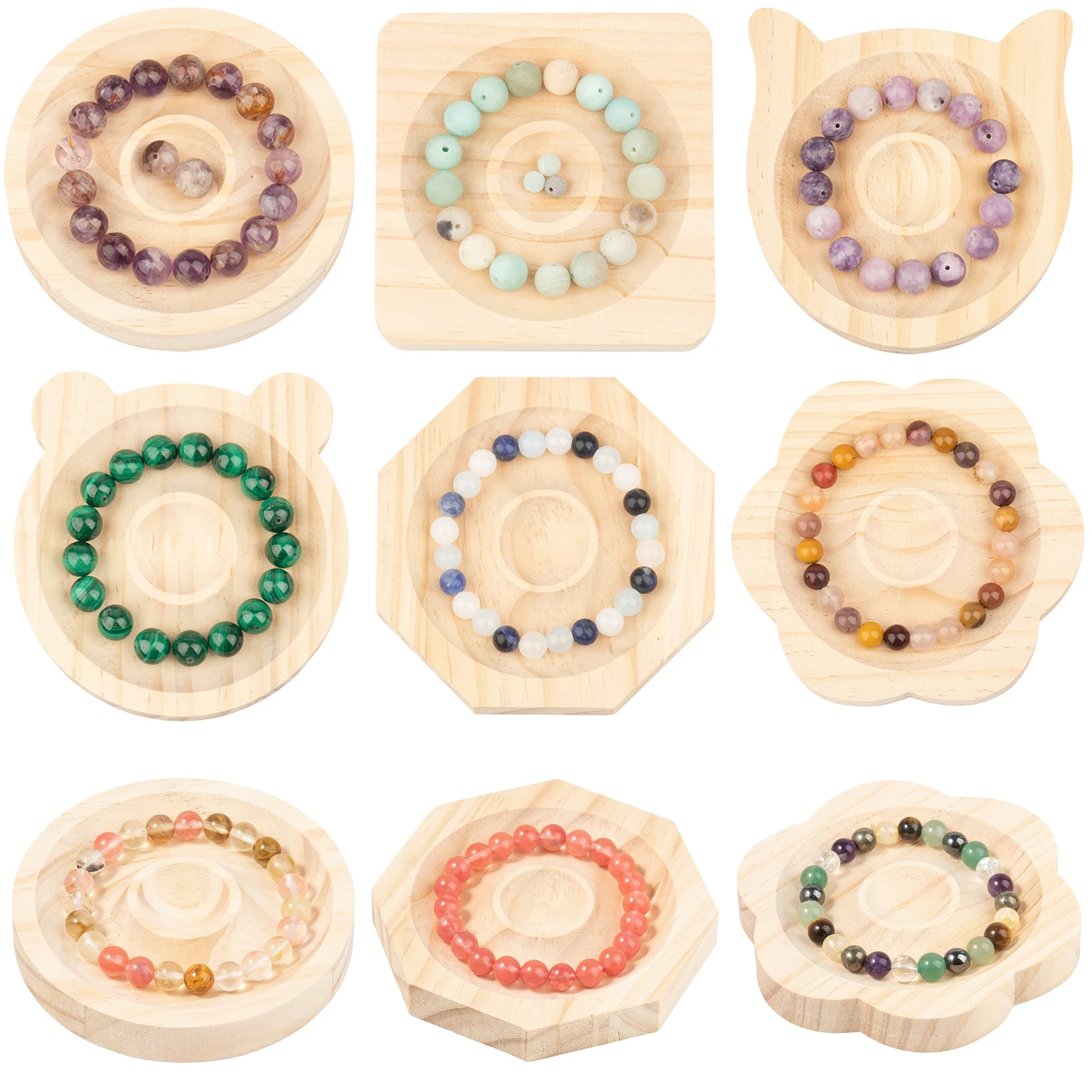 Wooden Beading Design Board Ba - Jewelry Making Table recension och pris