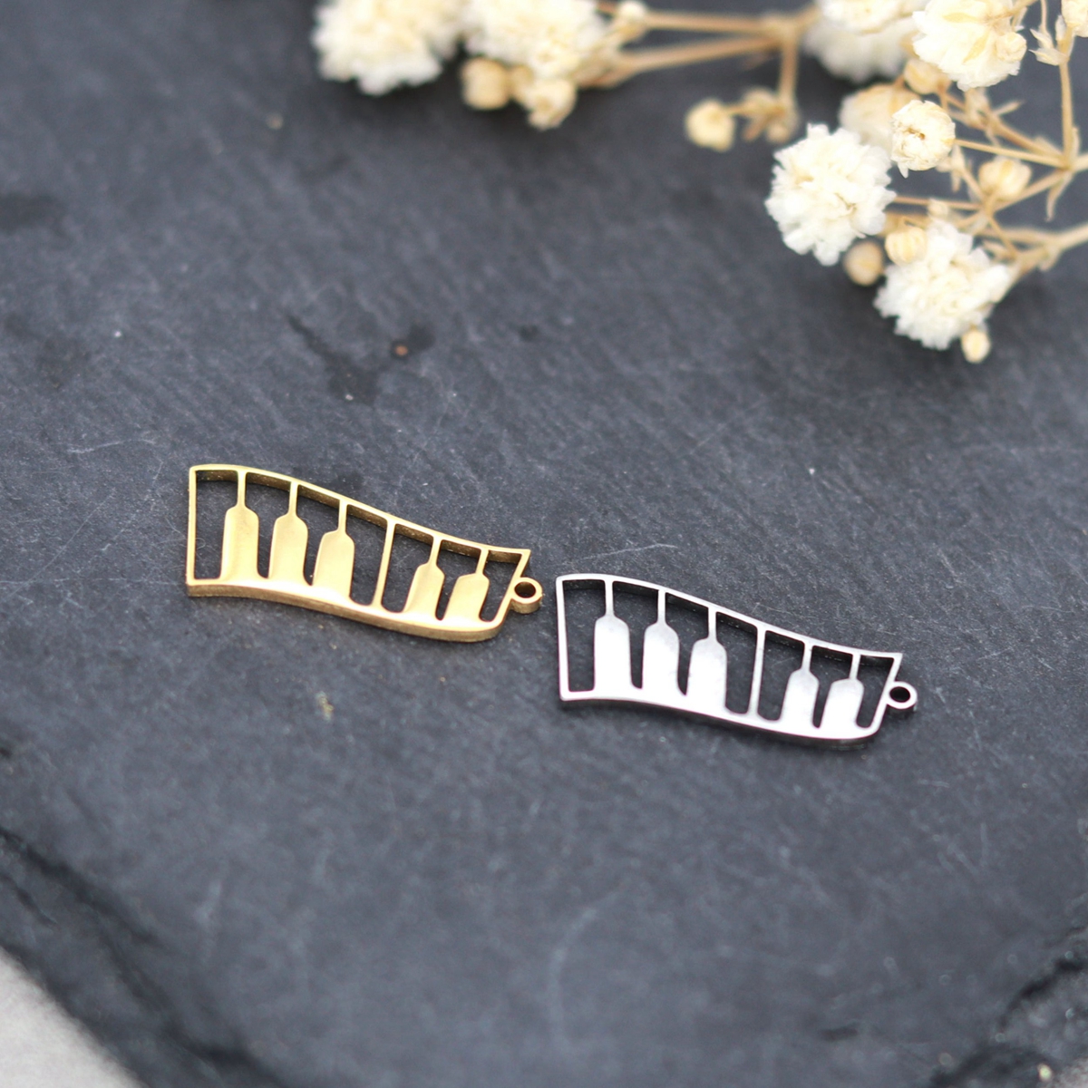 3pcs Glasses Charms DIY Earrin - Jewelry Making Glasses recension och pris