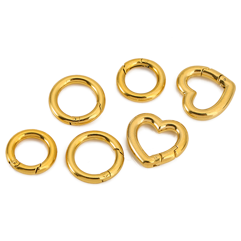 2pcs Stainless Steel Clasps He - Jewelry Making Supplies recension och pris
