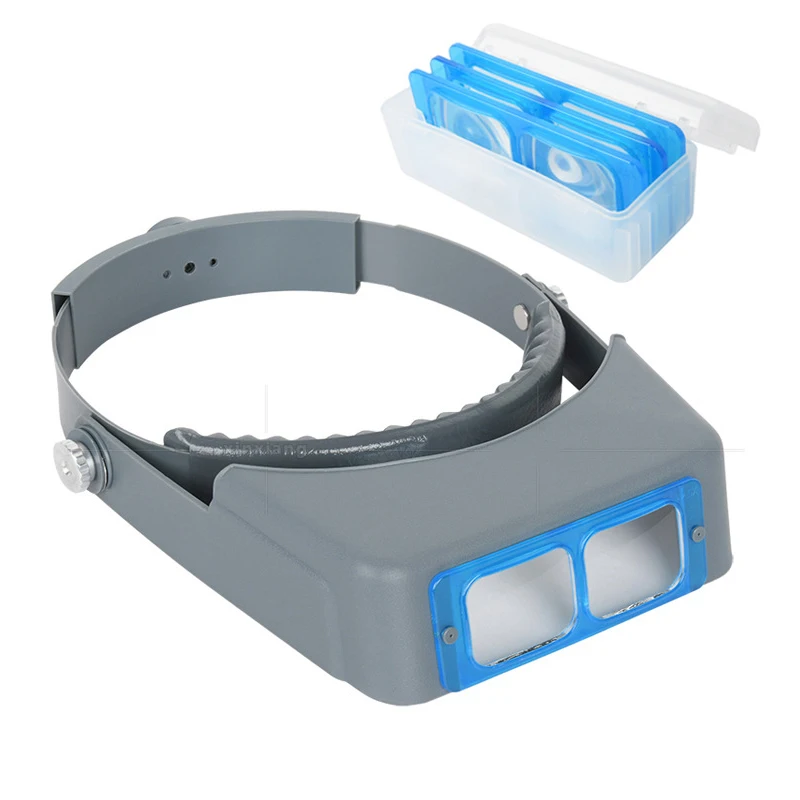 Head-Mounted Double Lens Magni - Jewelry Making Glasses recension och pris