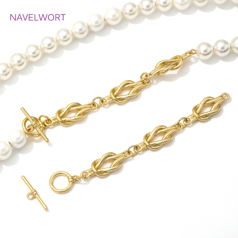 18K Gold Plated OT Clasps Togg - Jewelry Making Supplies recension och pris