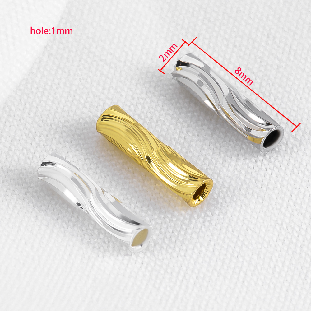 10pcs 50pcs 8mm S-shaped Threa - Jewelry Making Youtube recension och pris