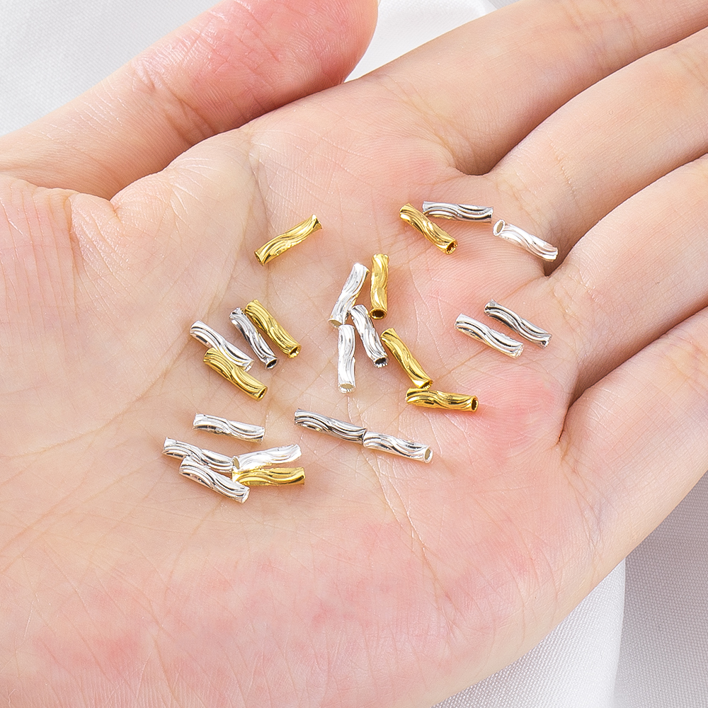 10pcs 50pcs 8mm S-shaped Threa - Jewelry Making Youtube recension och pris