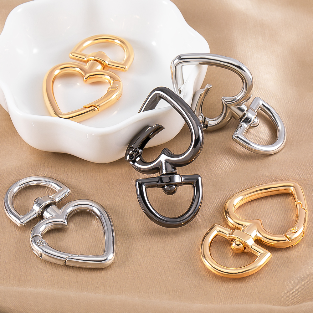 5/1Pcs/lot Heart Shape Metal S - Jewelry Making Supplies recension och pris