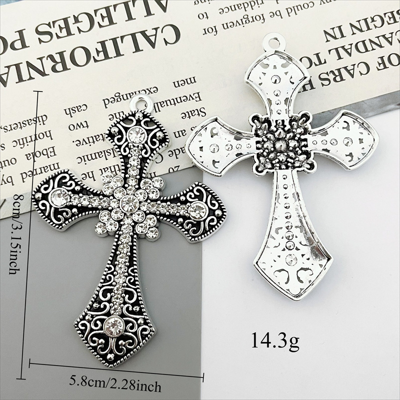 2pcs 80x58mm Victoria Large Rh - Jewelry Making Victoria recension och pris