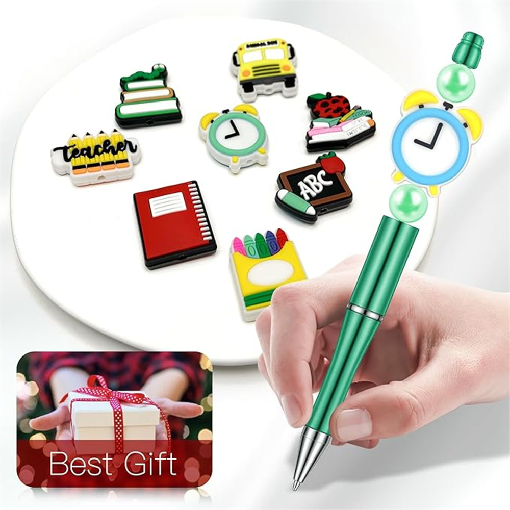 2/6/10Pcs New Silicone Beads S - Jewelry Making Guide Book recension och pris