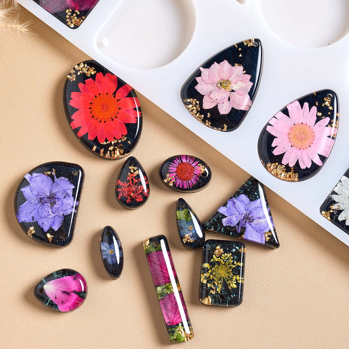 Time Stone Pendant Silicone Mo - Jewelry Making Mold recension och pris