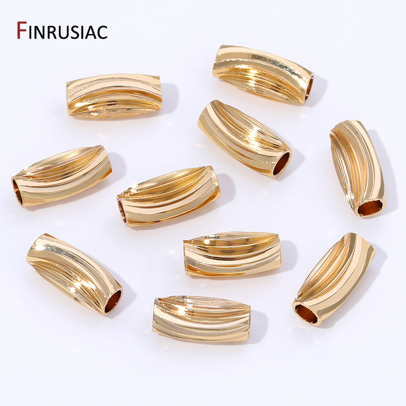 14K Gold Plated Brass Stripe T - Jewelry Making Youtube recension och pris