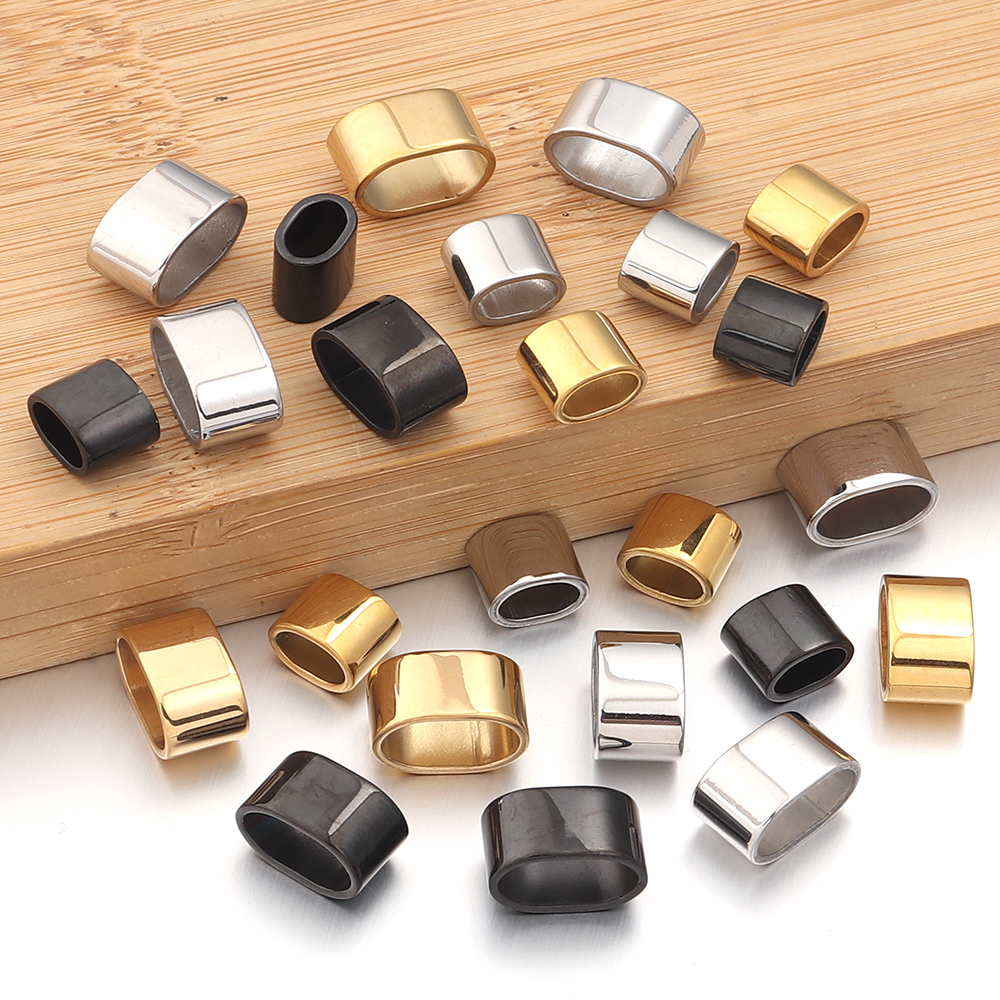 6pcs Flat Stainless Steel Tube - Jewelry Making Youtube recension och pris