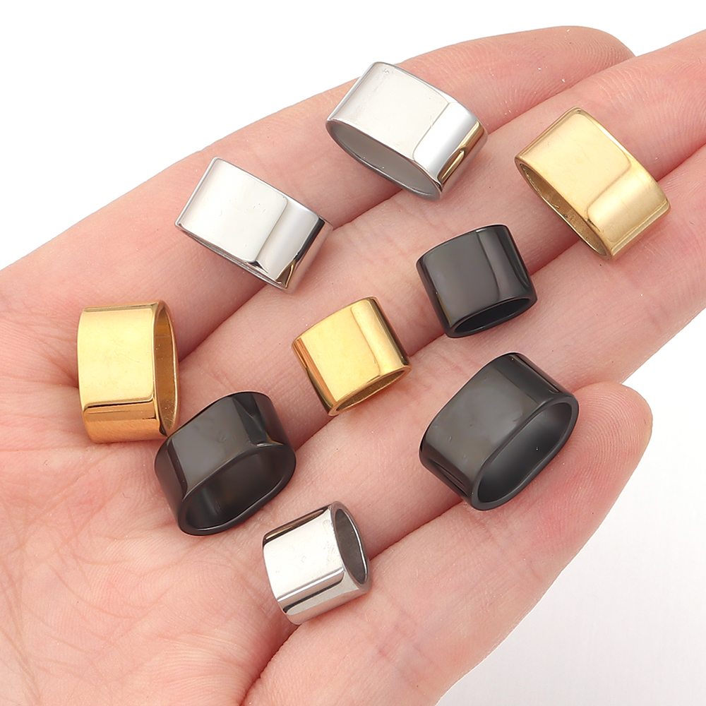 6pcs Flat Stainless Steel Tube - Jewelry Making Youtube recension och pris