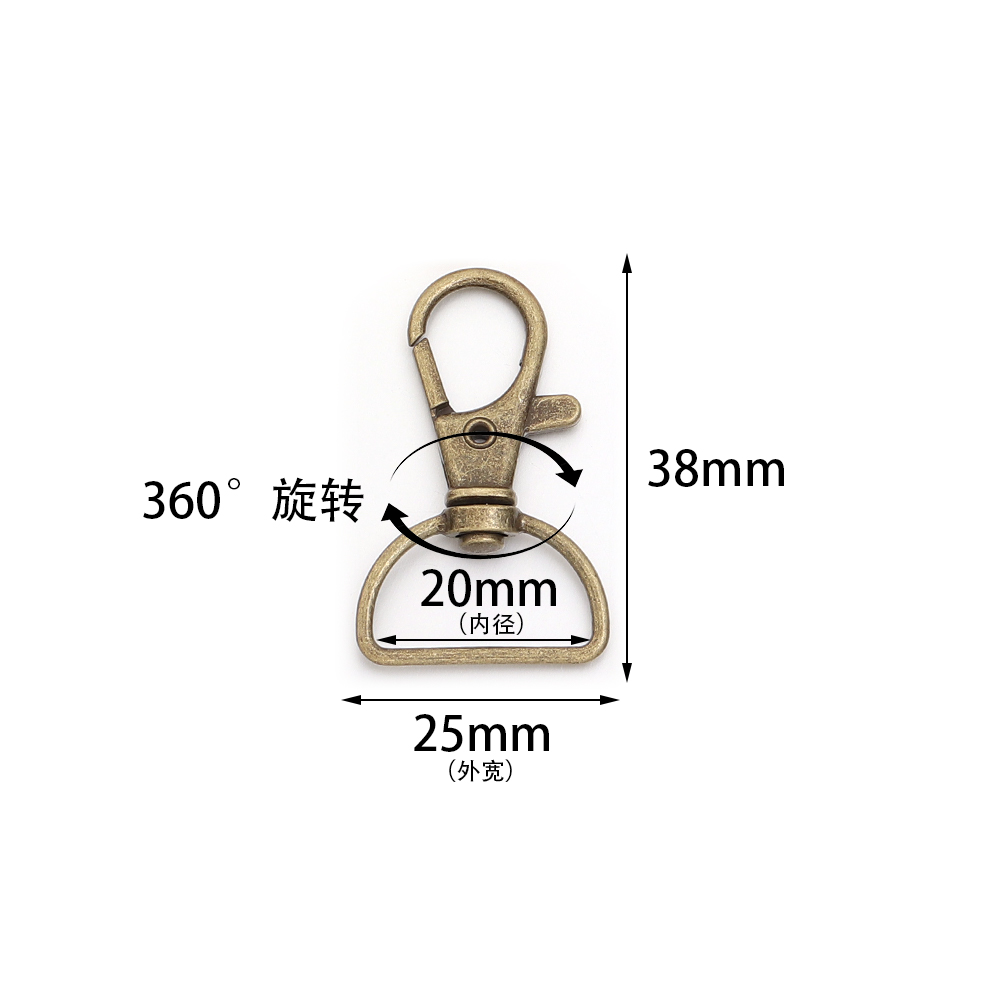 10pcs/lot Metal Swivel Clasps  - Jewelry Making Kit For Adults recension och pris