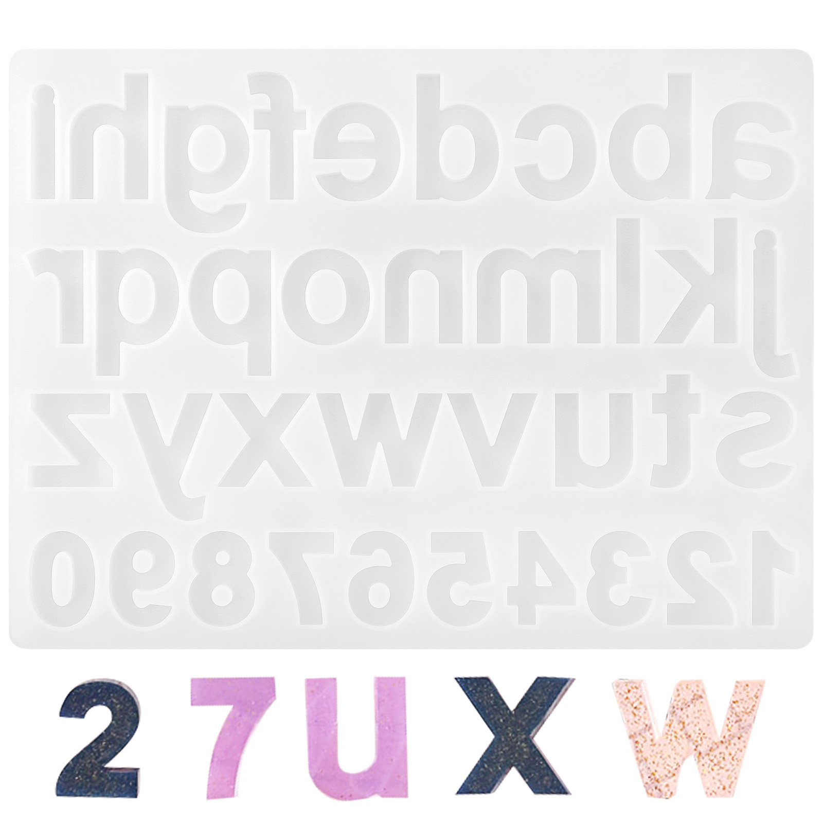 1Pcs Alphabet Numbers Silicone - Jewelry Making Mold recension och pris