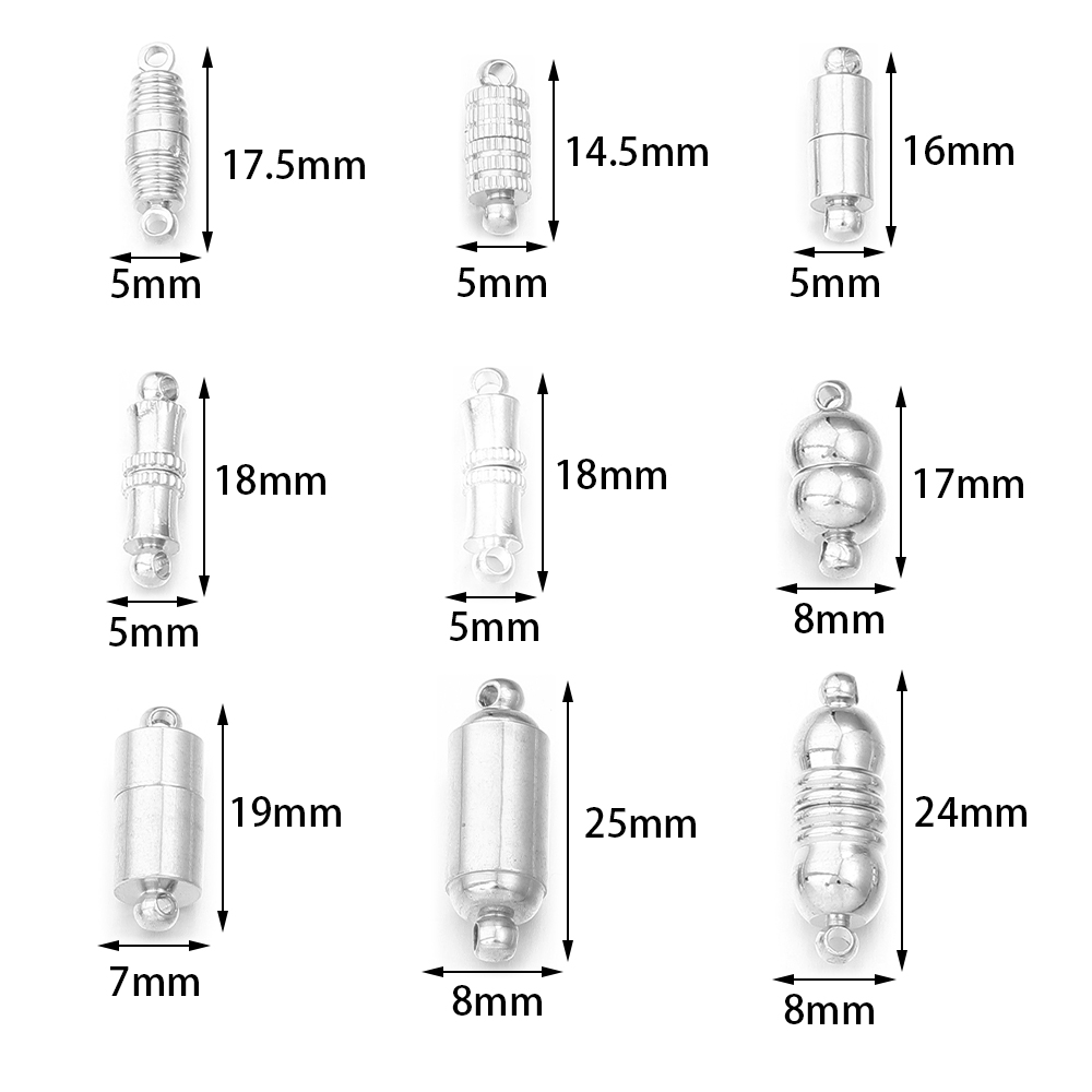 5pcs/lot Strong Magnetic Clasp - Jewelry Making Kit For Adults recension och pris
