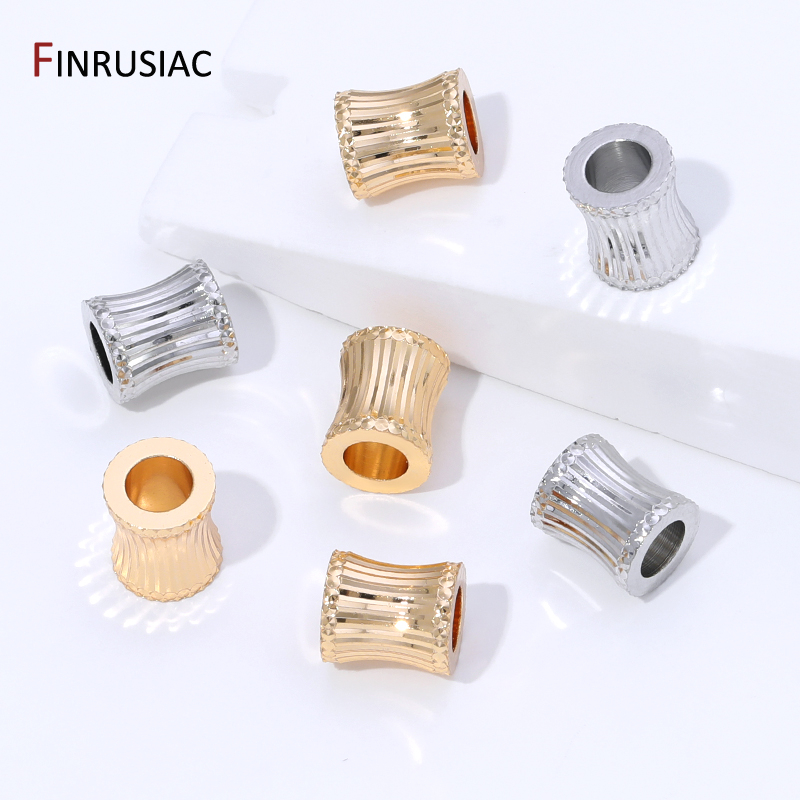 14K Gold Plated Brass Big Hole - Jewelry Making Youtube recension och pris