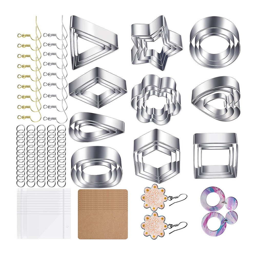 1Set Stainless Steel Polymer C - Jewelry Making Mold recension och pris