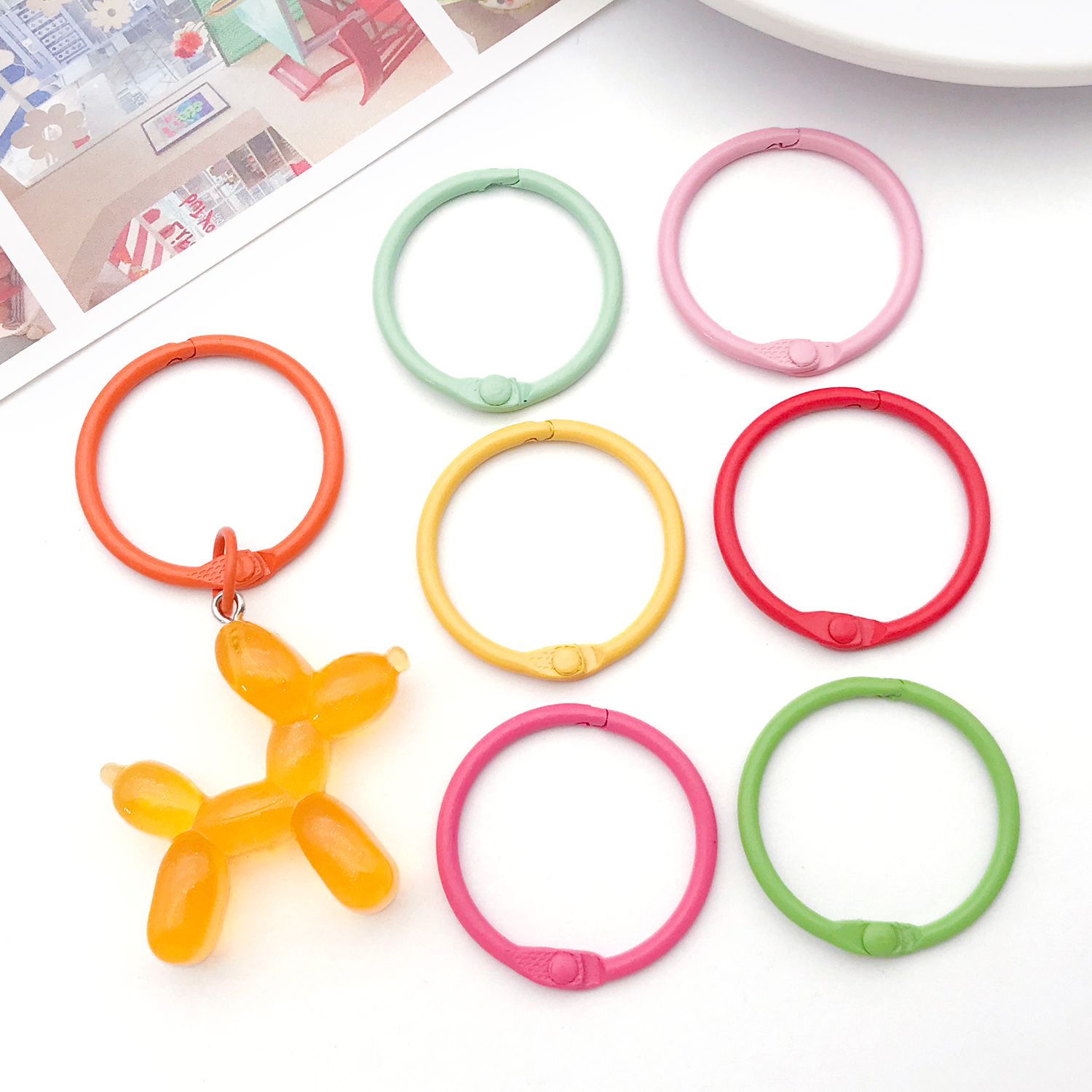 20pcs Binder Rings Loose Leaf  - Jewelry Making Guide Book recension och pris