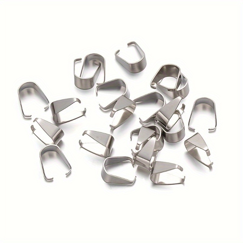 Pinch Clip Pendant Clasp Bail  - Jewelry Making Supplies recension och pris