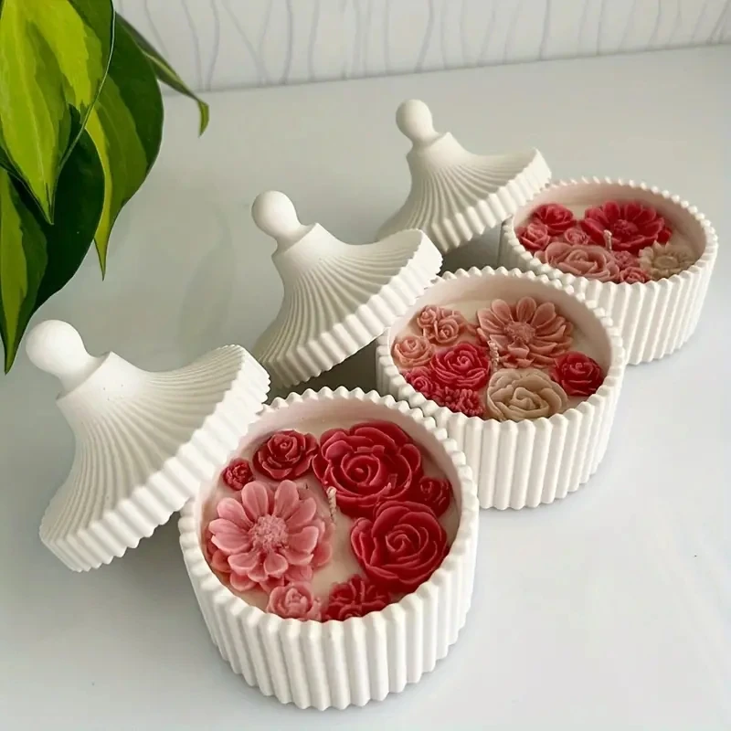 1 Set Silicone Candle Jar Mold - Jewelry Making Mold recension och pris