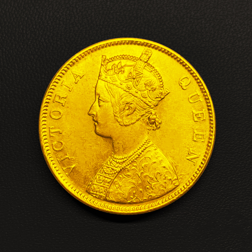 1862 British Indian Rupee Vict - Jewelry Making Victoria recension och pris