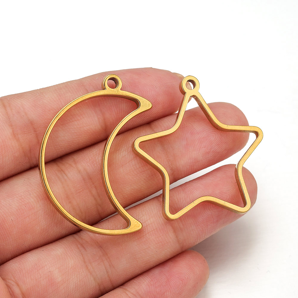 10pcs Stainless Steel Geometri - Jewelry Making Mold recension och pris