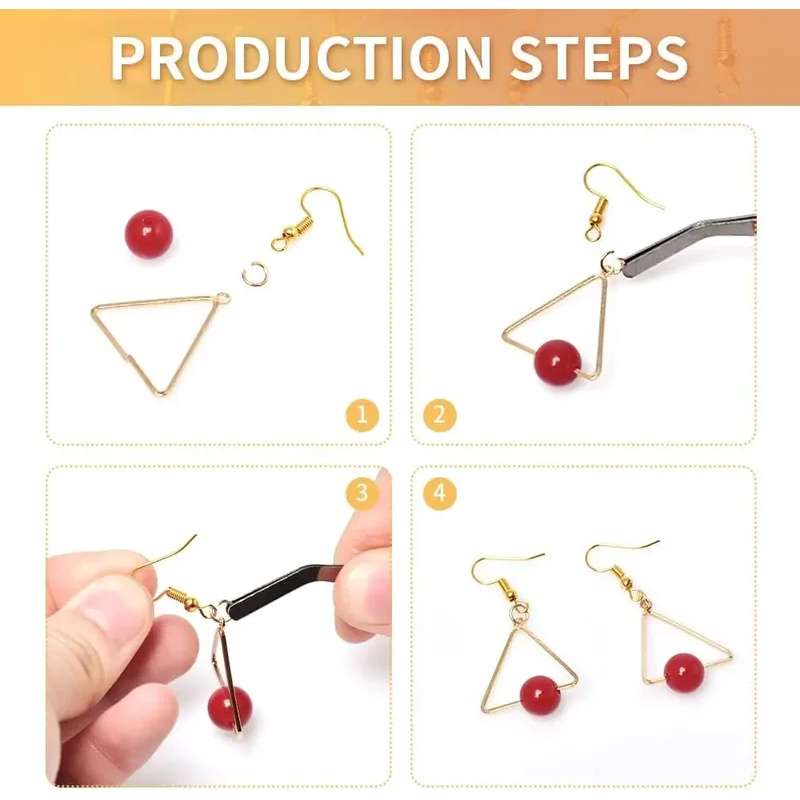 100/500pcs DIY Earring Finding - Jewelry Making Kit For Adults recension och pris