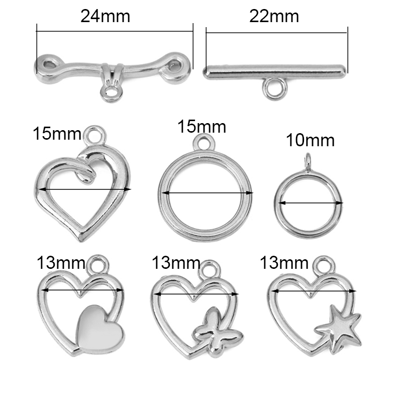 5sets PVD Never Fade Stainless - Jewelry Making Kit For Adults recension och pris