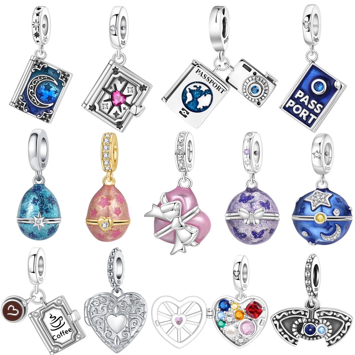 MISEFF S925 Sterling Silver Ch - Jewelry Making Books recension och pris