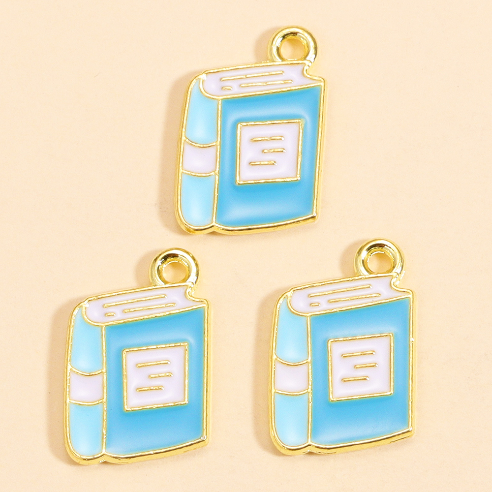 10Pcs Cute Fun Enamel Book Pen - Jewelry Making Guide Book recension och pris