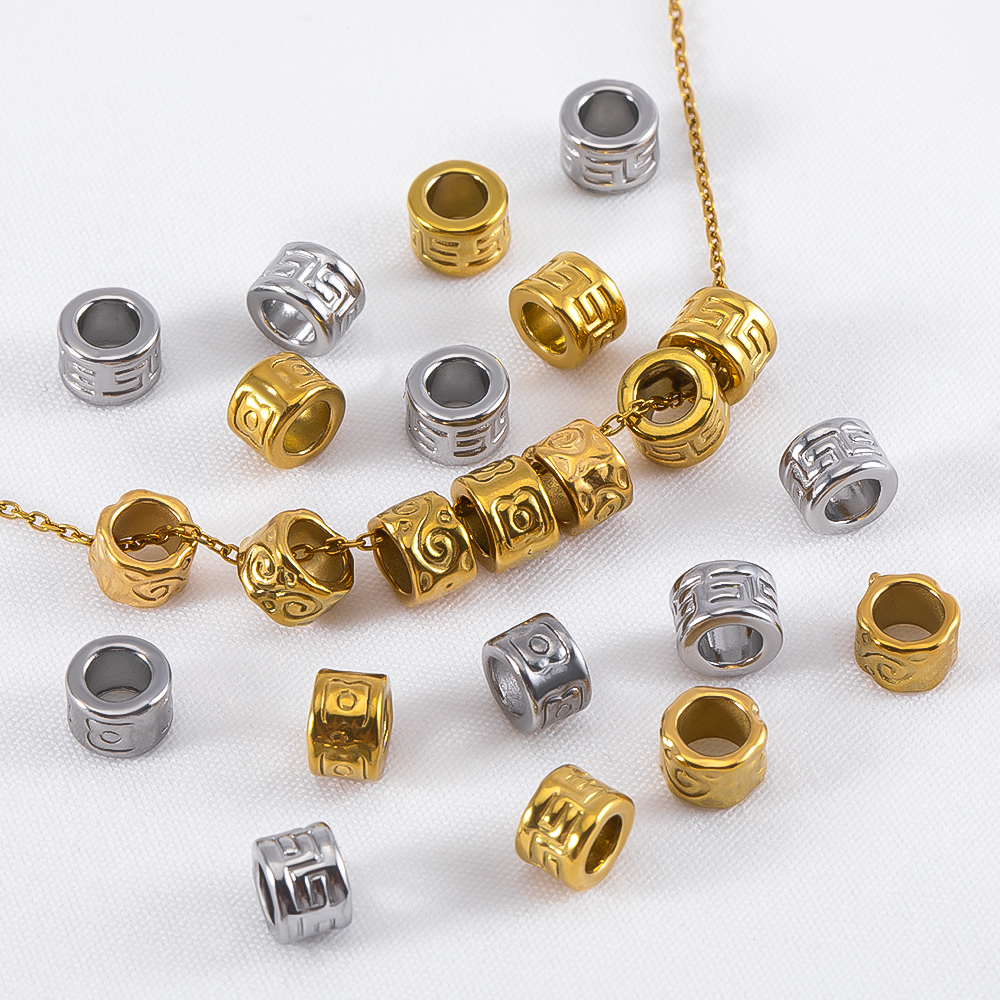5pcs 4x6mm Stainless Steel Lar - Jewelry Making Youtube recension och pris