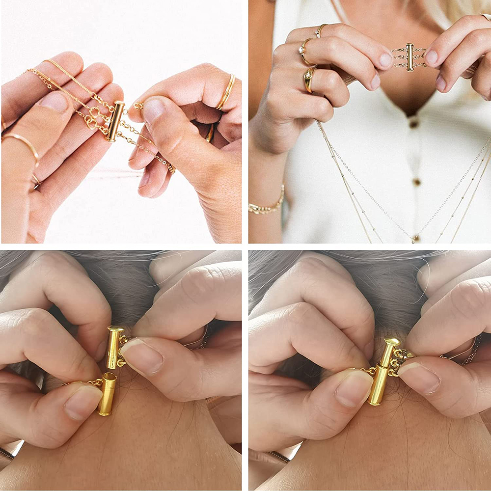 2pcs Multi Strand Necklace Lay - Jewelry Making Youtube recension och pris
