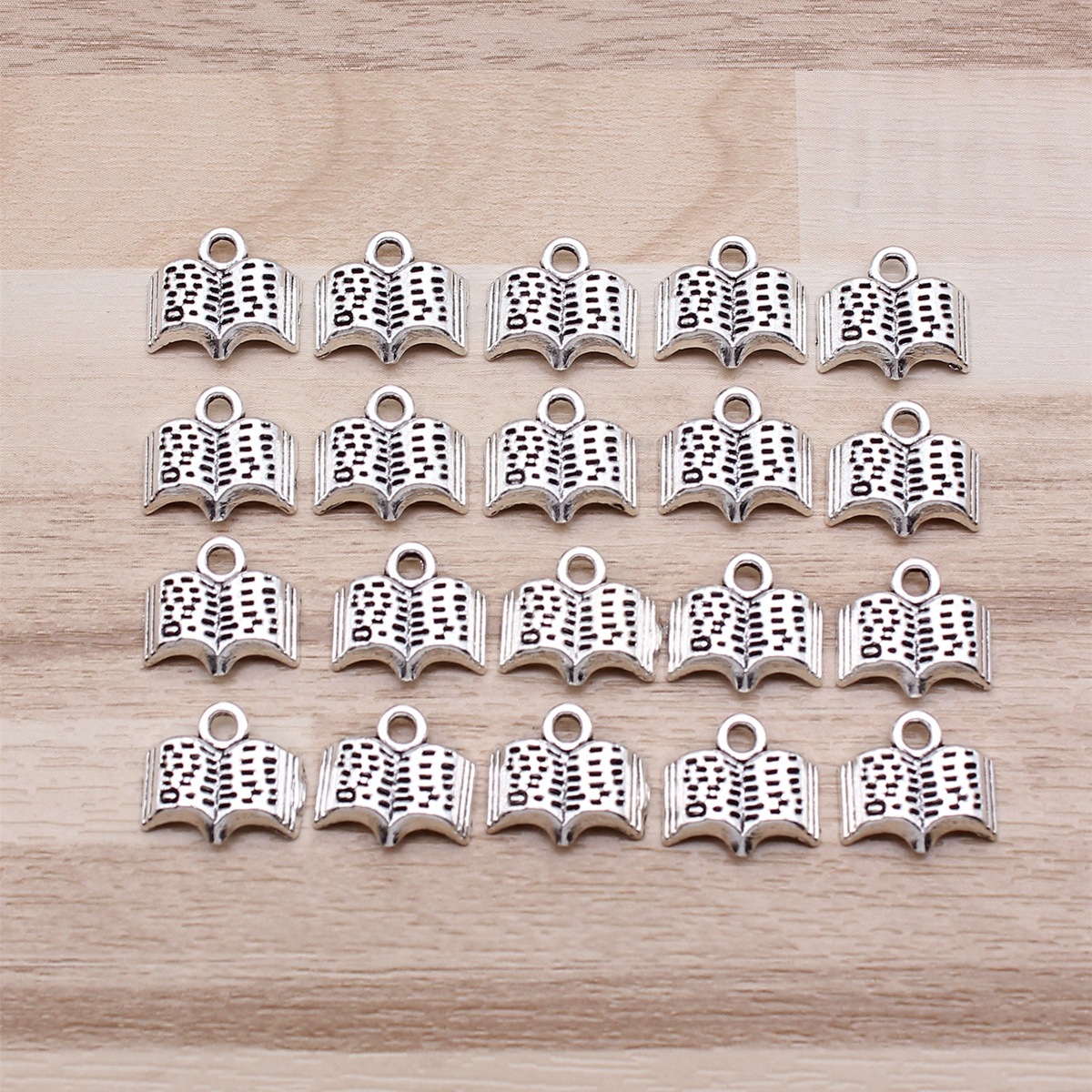 IFOCUS 20pcs/Lot Book Charms F - Jewelry Making Books recension och pris