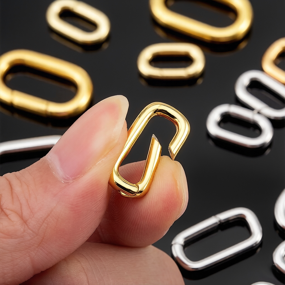 2pcs 18K Gold Plated Filled Ov - Jewelry Making Kit For Adults recension och pris