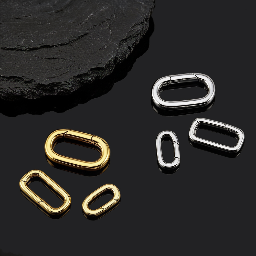 2pcs 18K Gold Plated Filled Ov - Jewelry Making Kit For Adults recension och pris