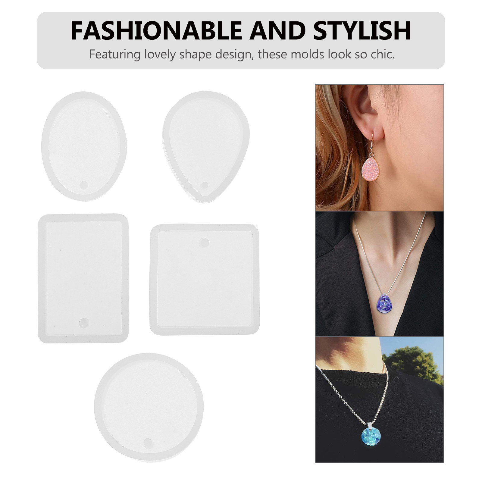 10pcs Diy Keychain Pendant Cha - Jewelry Making Mold recension och pris