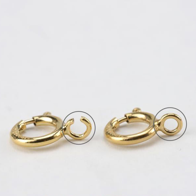 14K Gold Filled Spring Ring Cl - Jewelry Making Kit For Adults recension och pris