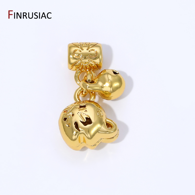 18K Gold Plated Brass Pendant  - Jewelry Making Youtube recension och pris
