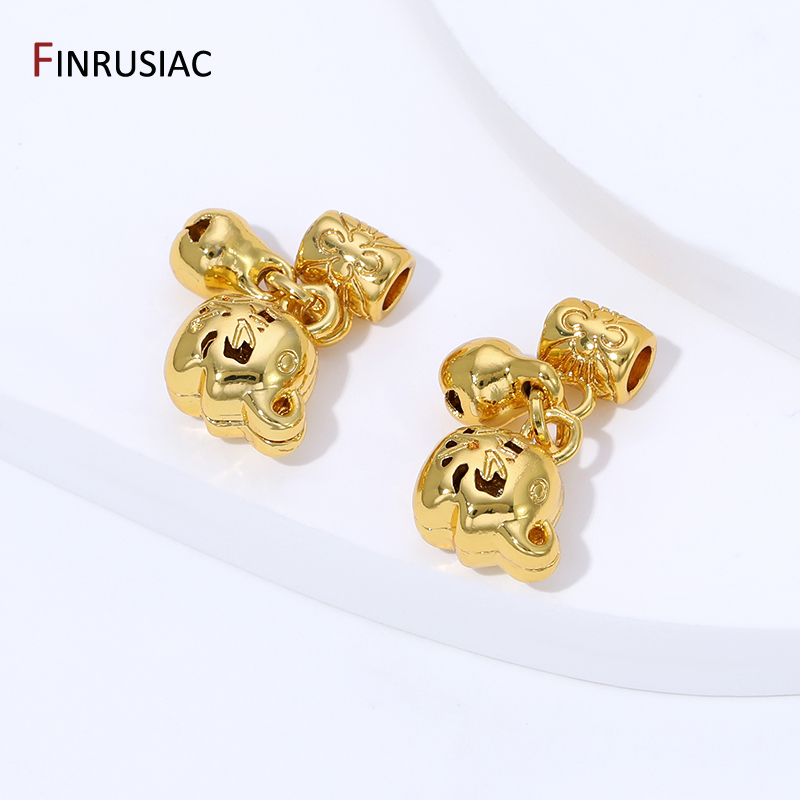 18K Gold Plated Brass Pendant  - Jewelry Making Youtube recension och pris