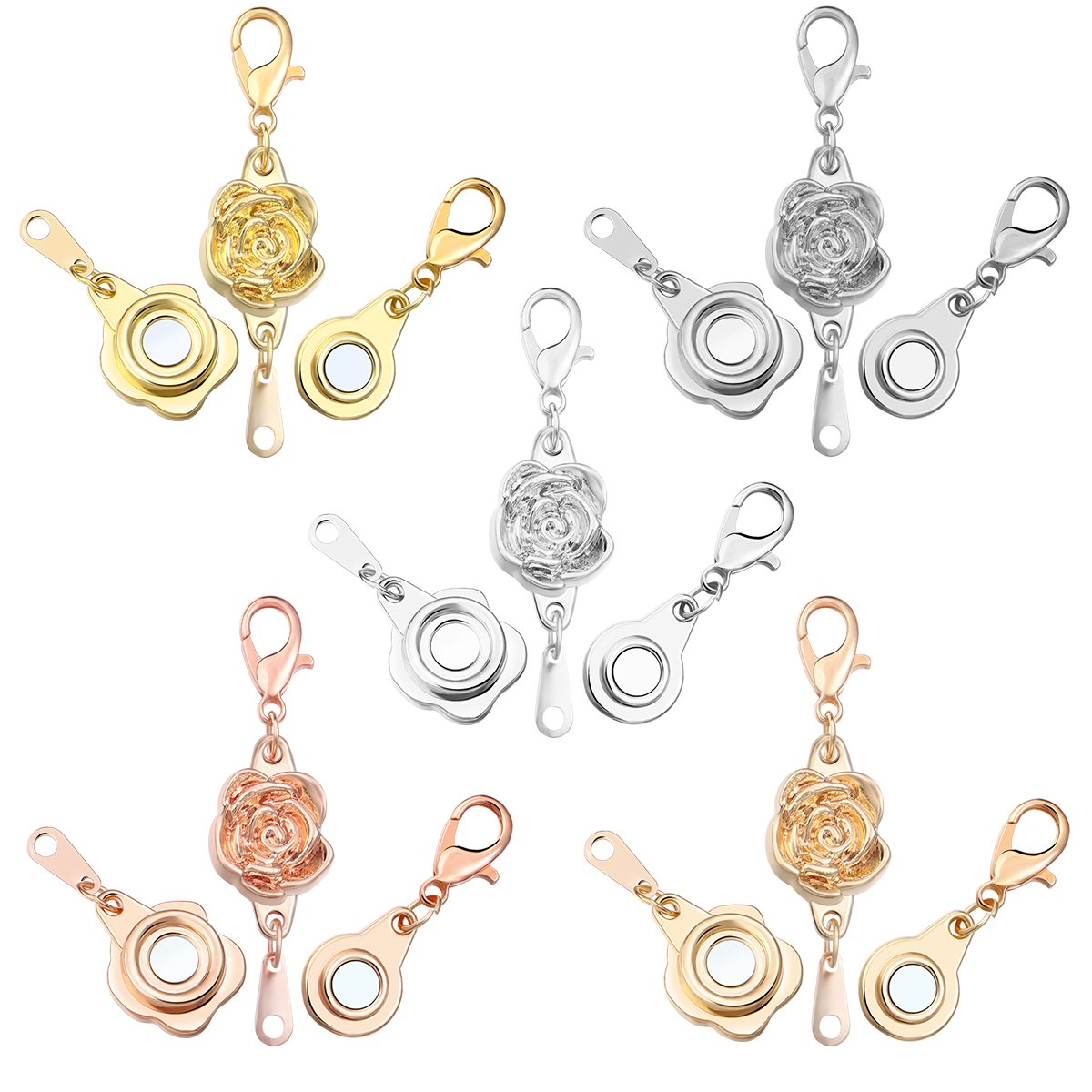 5pcs/lot Strong Magnetic Clasp - Jewelry Making Kit For Adults recension och pris